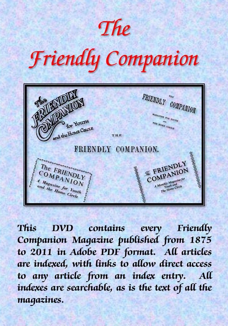 Friendly Companion 1875-2018 on DVD