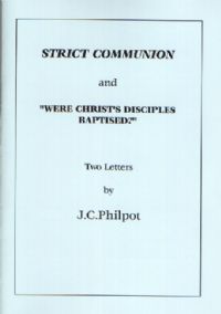 Strict Communion