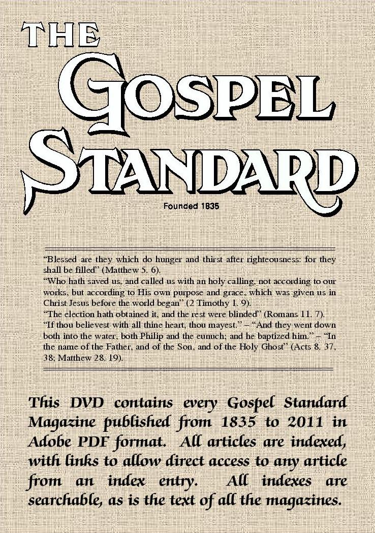 Gospel Standard (1835-2018) on DVD